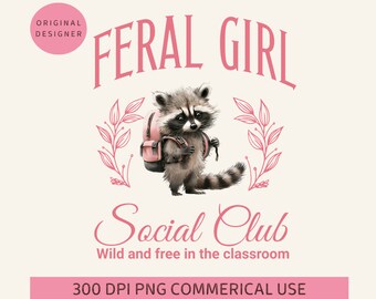Vild flicka, Social klubb png, Höst png, Vild png, Dtf png-designer, Lärarens era png, Rolig png, Tvättbjörn png, Söt vild, Tillbaka till skolan