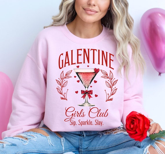 Galentine png Valentine coquette Girls club png Funny Valentine Glitter Heart png Social club Valentine png Galentines day png Vday png