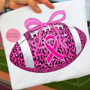 Breast cancer football png, Pink ribbon png, Leopard football png, Pink out sublimation design, October awareness png, Coquette fall png
Pink glitter football with leopard print, pink ribbon & coquette bow October breast cancer awareness shirts and sublimation.
breast cancer png, pink ribbon png, pink out png, tackle cancer png, leopard football png, football png, pink football png, cancer awareness png, pink October png, football mom png, preppy breast cancer, game day png, pink out football