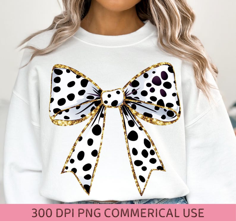 Dalmatian dots, Coquette bow png, Dalmatian dots png, Polka dot png, Dalmatian spots, digital sublimation, Transparent png, t-shirts design, dalmatian background, Brushstroke, Glitter, Dalmatian bow png, Christmas png