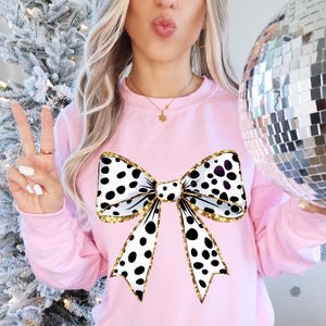 Dalmatian dots, Coquette bow png, Dalmatian dots png, Polka dot png, Dalmatian spots, digital sublimation, Transparent png, t-shirts design, dalmatian background, Brushstroke, Glitter, Dalmatian bow png, Christmas png