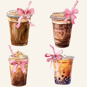 Coquette iced, Ice coffee lovers, Downloaded png, Trendy ice coffee, Latte coffee png, Trendy coffee png, Preppy png, Pink coquette bow, Sublime designs, Coffee shirting, Cuteness coffee, Coffee bundle, Pink coquette