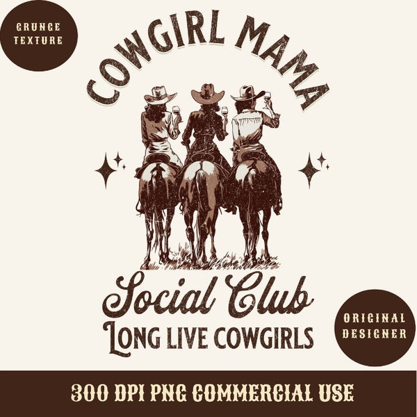 Western png, Mama designer png, Longlive Cowgirl, Cowgirl Shirting, Vintage cowgirl png, Wildwest Cowgirl Cowgirl png sublime Artful cowgirl