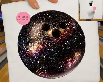 Glitter Iridescent Bowling Ball png, Sports ball bundle Sublimation png