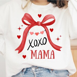 Xoxo Mama Valentinstag Png, Kokette Valentinstag Karte Png, trendiges Valentinstag Design, Valentinstag Png, Xoxo Png, Mama Png