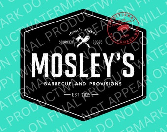Mosley's Classic Logo Poster | Digital Download