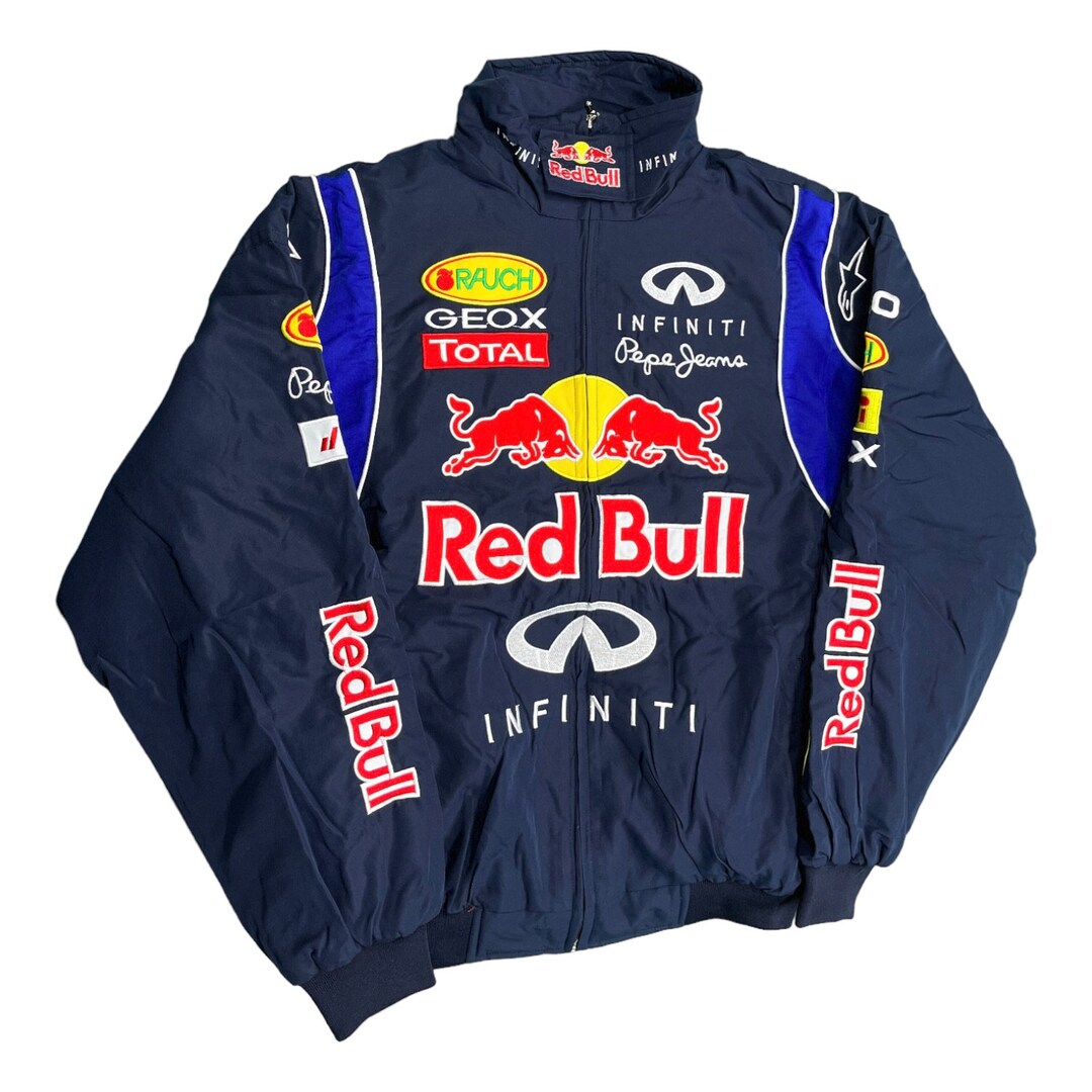 Red Bull Infiniti F1 Racing Jacket Embroidered Unisex - Etsy