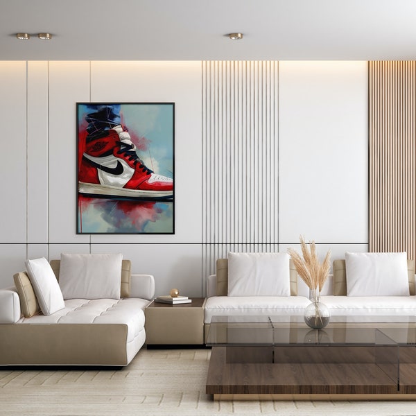 Sneaker Art of a Very Cool Air Jordan One's