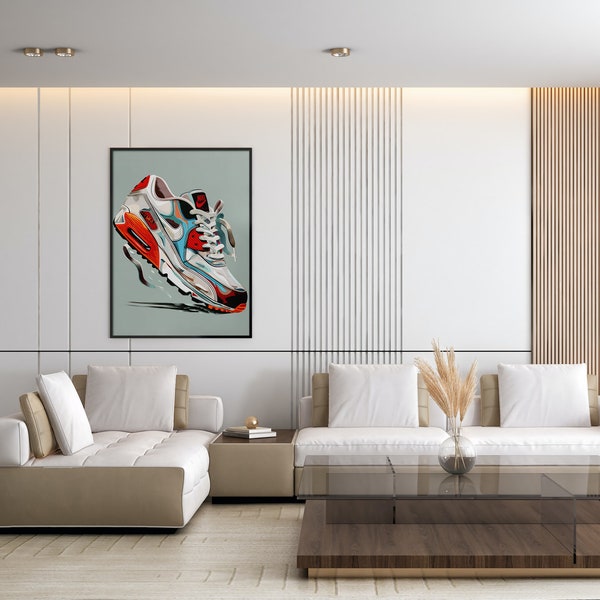 Sneaker art of very cool Nike Air Max