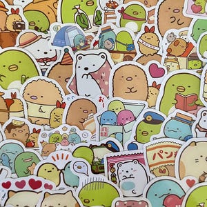 25 Pieces kawaii Sumikko Gurashi Stickers | Waterproof