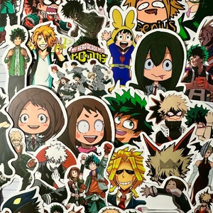 Kid Deku My Hero Academia Sticker Decal All Might Froppy Anime Meme