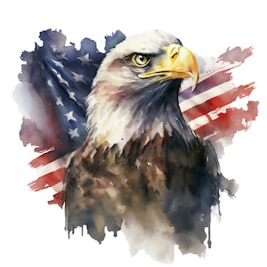 Distressed American Flag Eagle PNG, Sublimation Design, US Flag Png, Bald Eagle png, 4th Of July