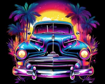 Retro Muscle car PNG, Retro Muscle car clipart, tshirt png, sublimation designs, png for shirts, sublimation designs for shirts, dtf png