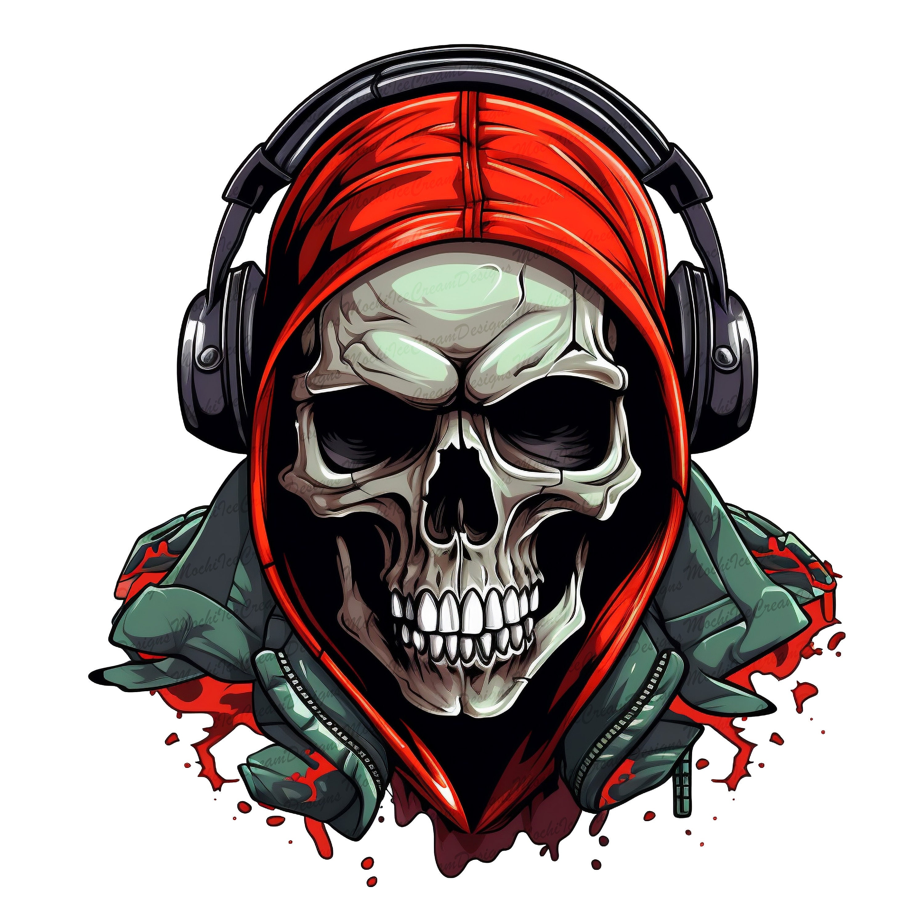 【2024正規激安】 Urban and Graffiti, Skull, Hop Hip Design PNG Colorful - 置物