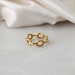 Thick Chain Gold Ring - Buckle Chain Gold Ring, Cuban Link Chain Ring ...