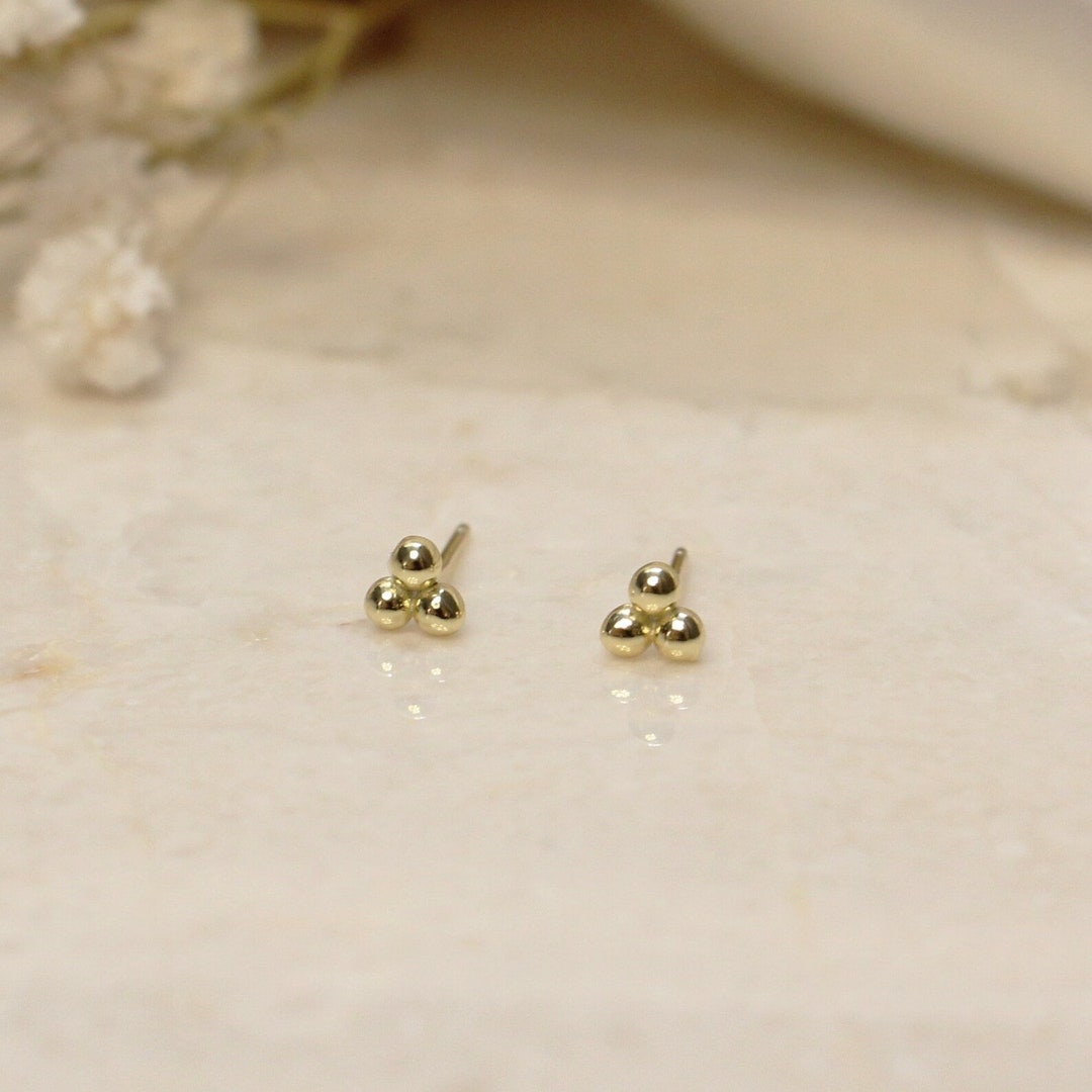 Hammered Gold Earrings, Small Gold Rectangle Earrings, Dangle Hoops With Textured Rectangle Charm, 925 Silver With 18K Gold Vermeil | Esme