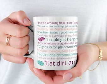 Golden Girls Stay Golden Coffee Mug | Golden Girls Funny Quote Mug | Ceramic mug | Golden Girls Fan Gift Idea | Blanche Dorothy Sophia Rose