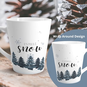 I Smell Snow Mug | Lorelai Mug | Christmas Gift Mug | Latte Mug | Coffee Mug | Gift for her