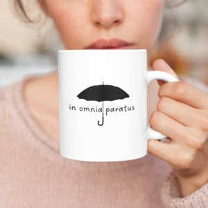 In Omnia Paratus Mug | Ready For Anything | You Jump I Jump Jack | The Life and Death Brigade | Jump With Umbrellas | Movie Quote Mug