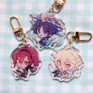 Genshin Anemo Bois Charms