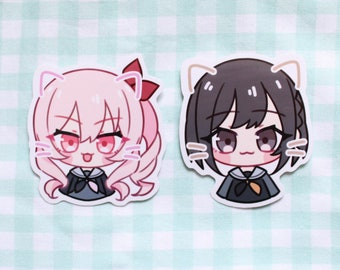 2.5&quot; Mizuena Vinyl Stickers