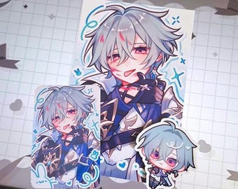 Lohen Genshin Photocard/Postcard/Sticker