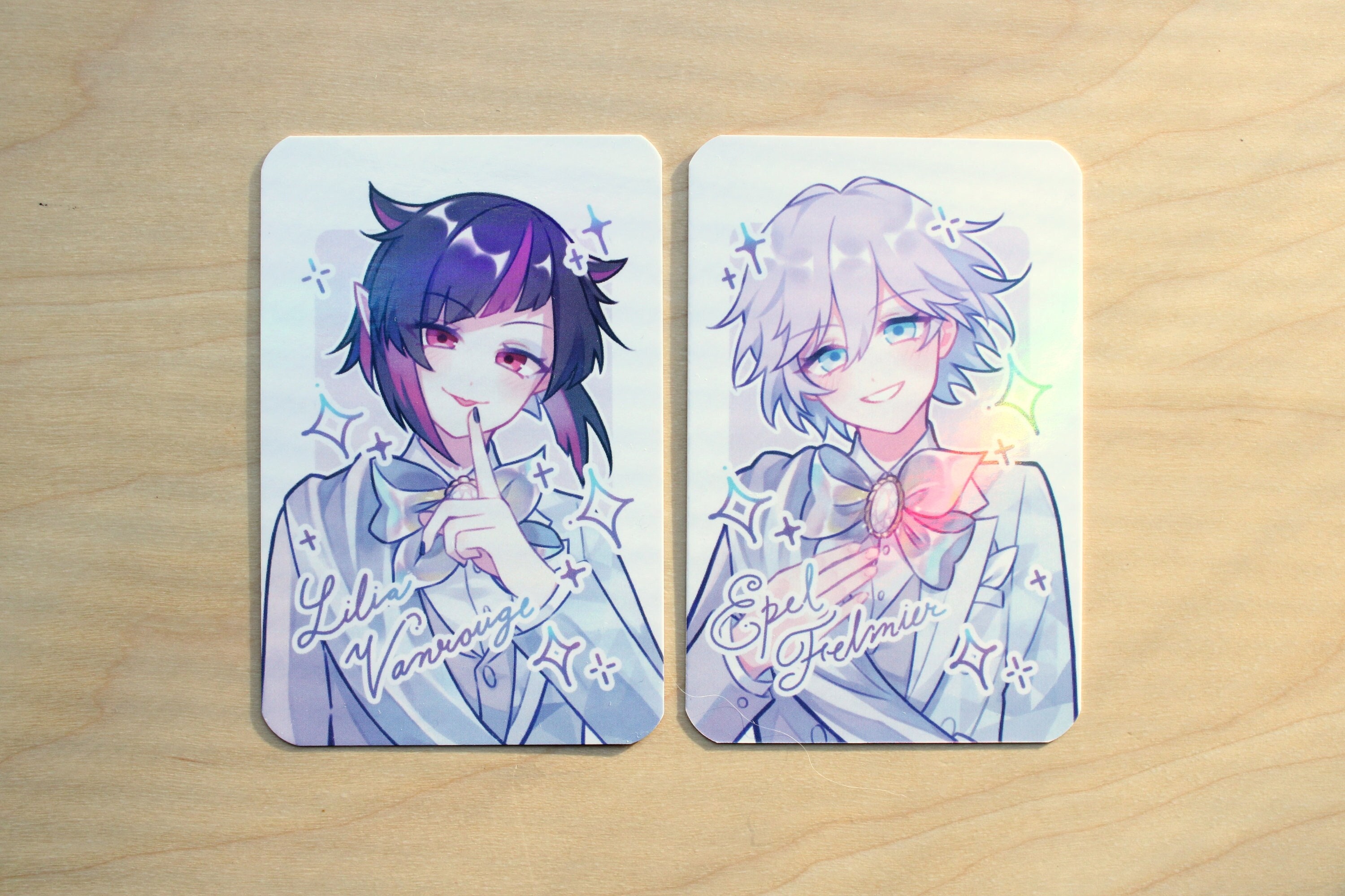 Lilia & Epel Holographic Photocards 5.5 x 8.5cm