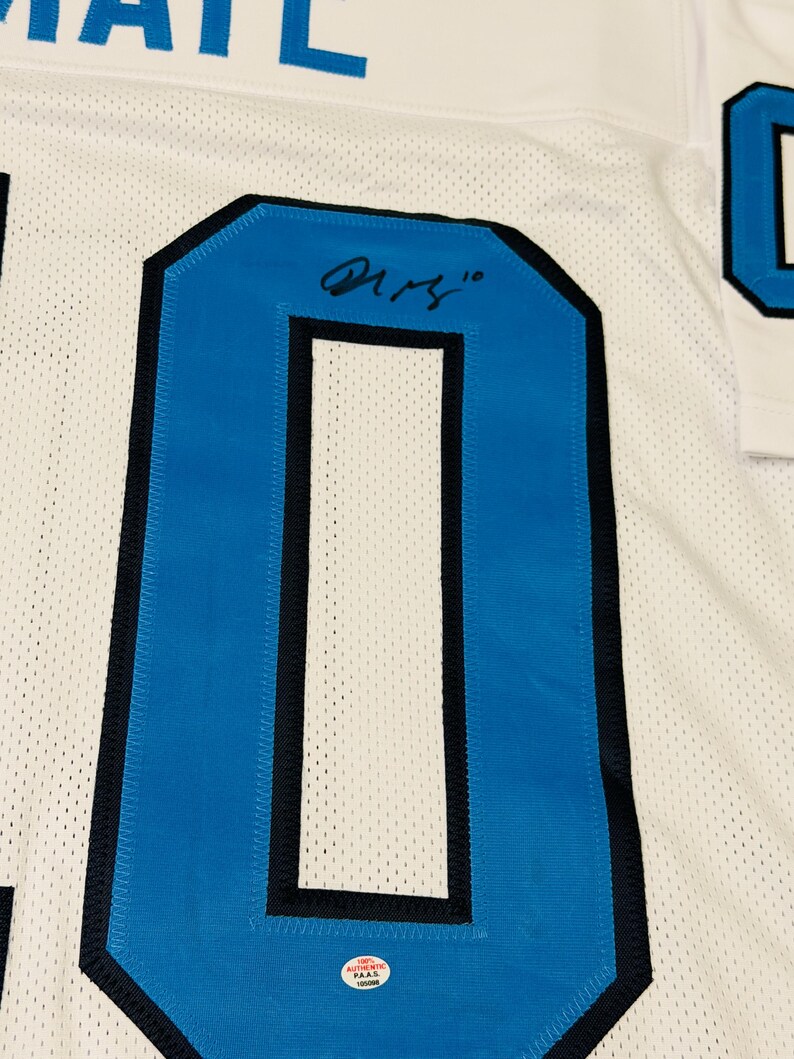 Drake Maye North Carolina Tar Heels Signerad fotbollströja COA bild 5