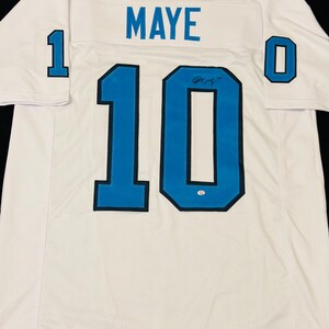 Drake Maye North Carolina Tar Heels Signerad fotbollströja COA bild 4