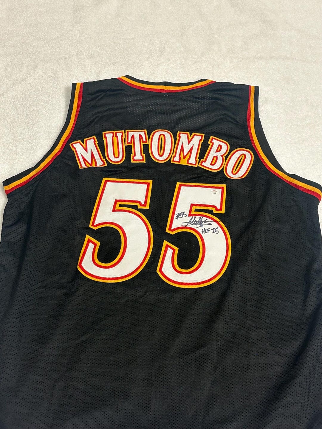 希少・入手困難】 champion NBA ホークス ムトンボ ジャージ