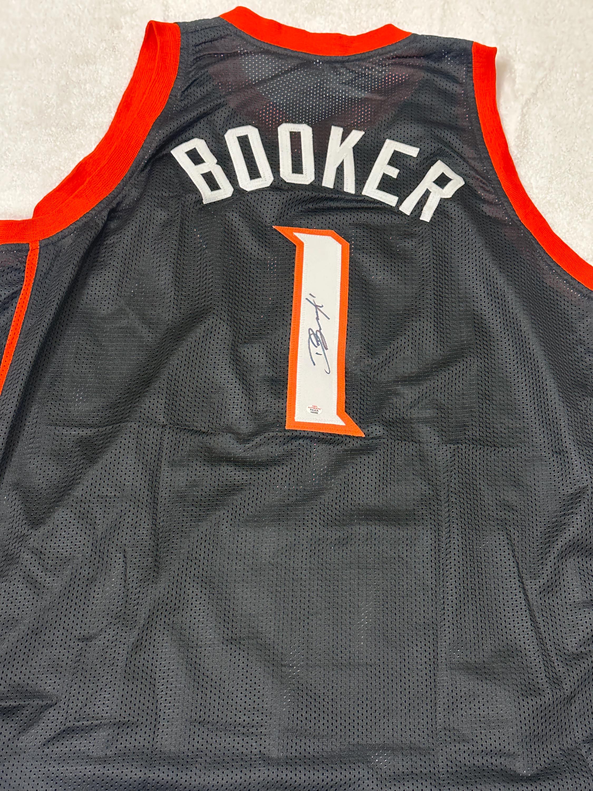 Devin Booker Signed Phoenix Suns Basketball Jersey COA - Etsy
