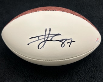 Travis Kelce Signed Kansas City Chiefs Mini Football COA