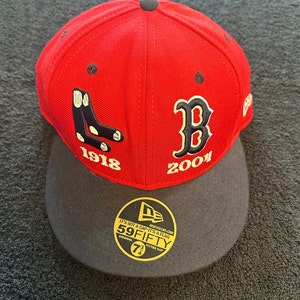 New Era 59Fifty Real Facts Boston Red Sox 2004 World Series Patch