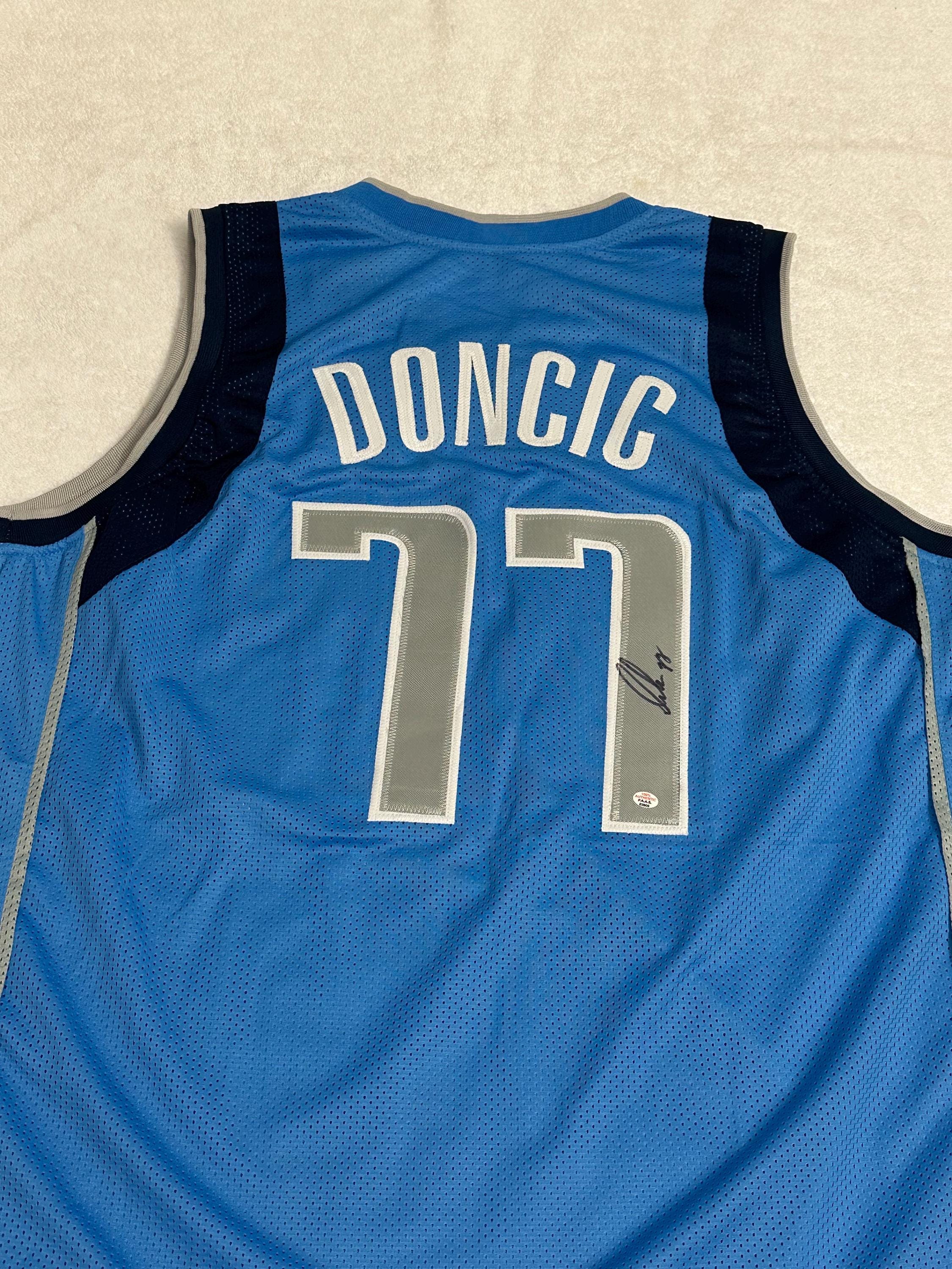 Luka Doncic Signed Jersey - Etsy