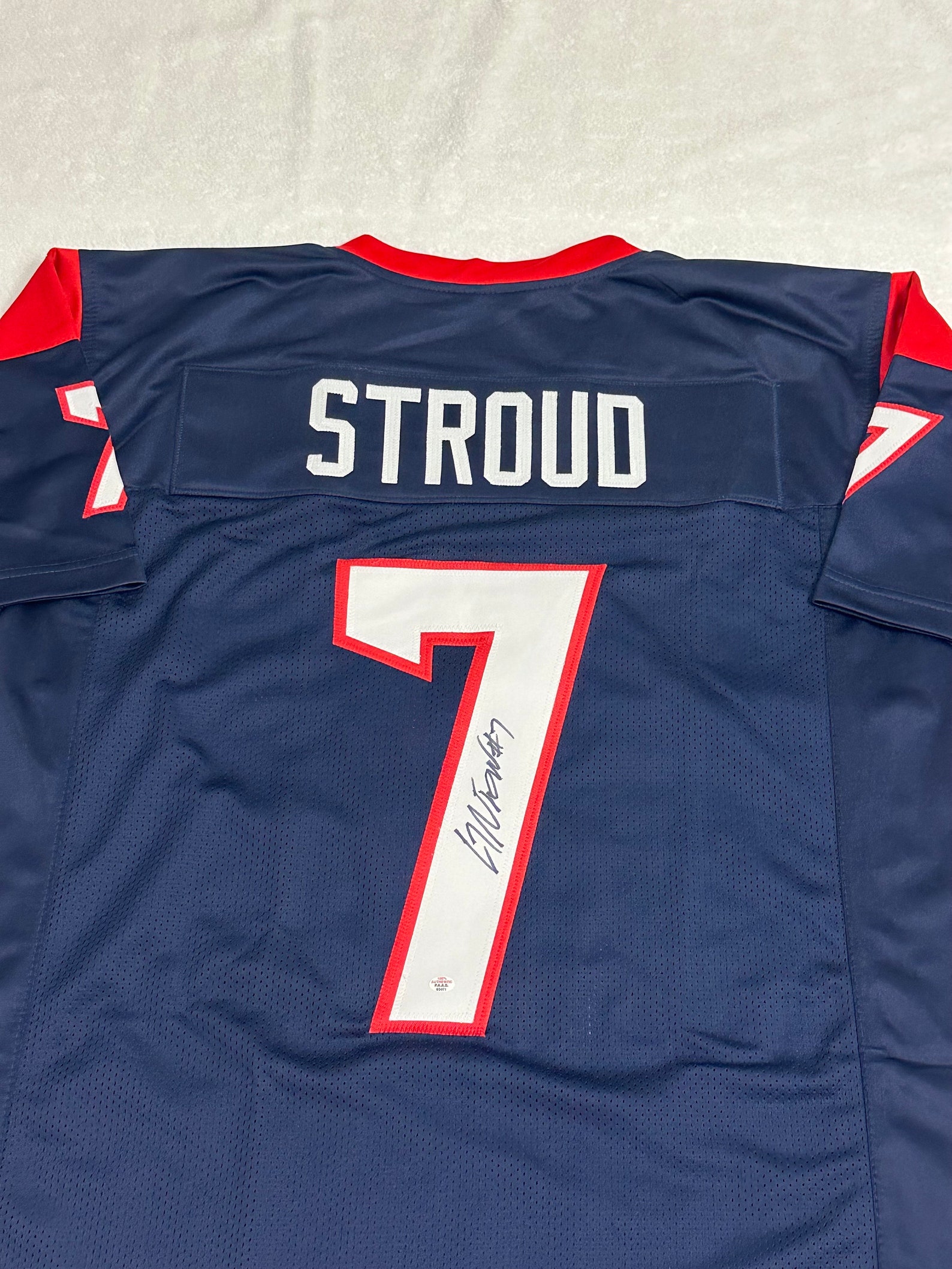 Cj Stroud Autographed Jersey