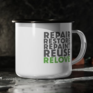 Enamel Camp Cup