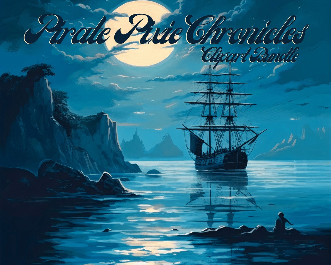 Pirate Pixie Clipart Digital Clipart Bundle de conte de fées - Etsy France