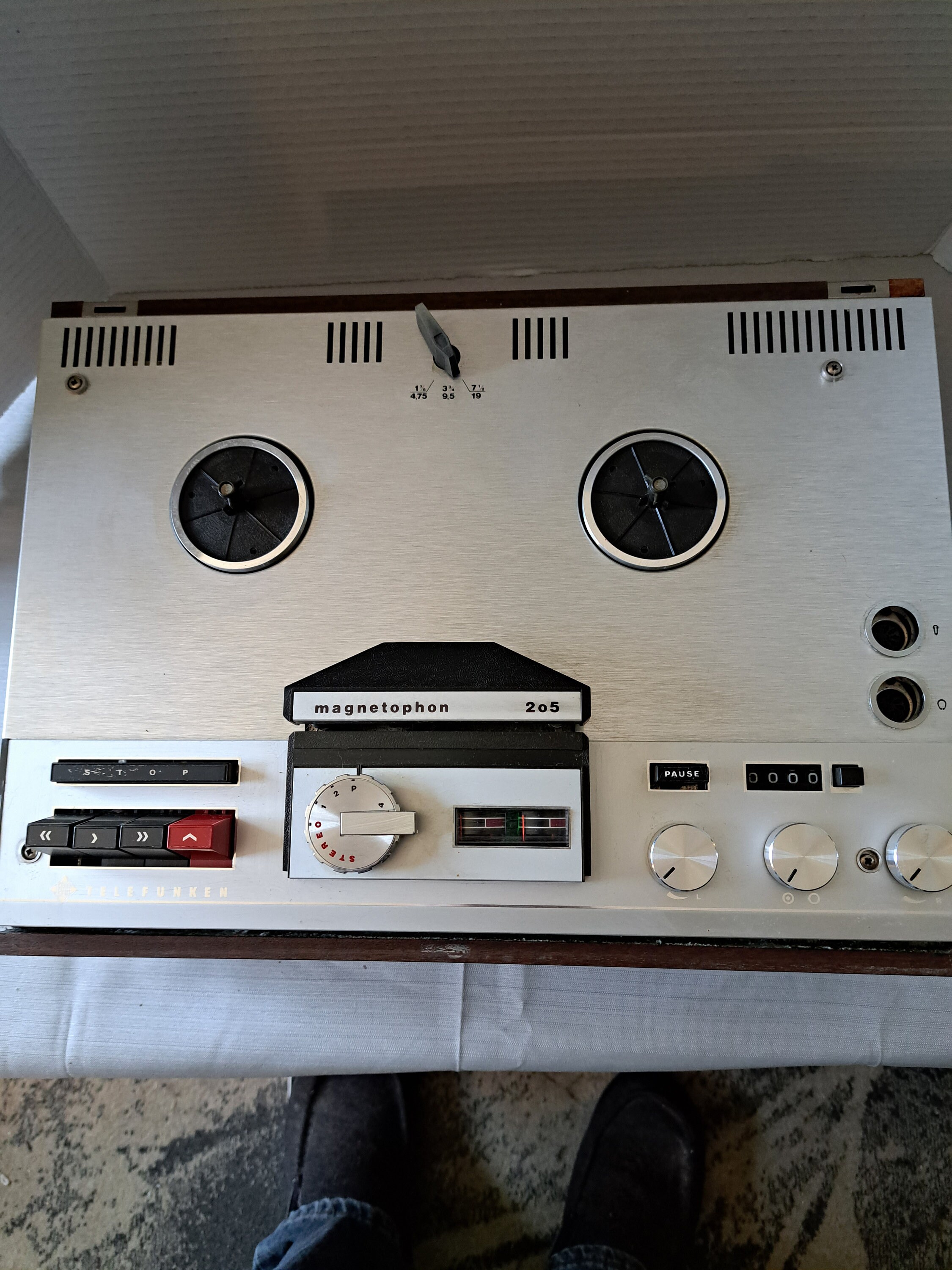 Telefunken 205 Reeltoreel Tape Recorder not Etsy