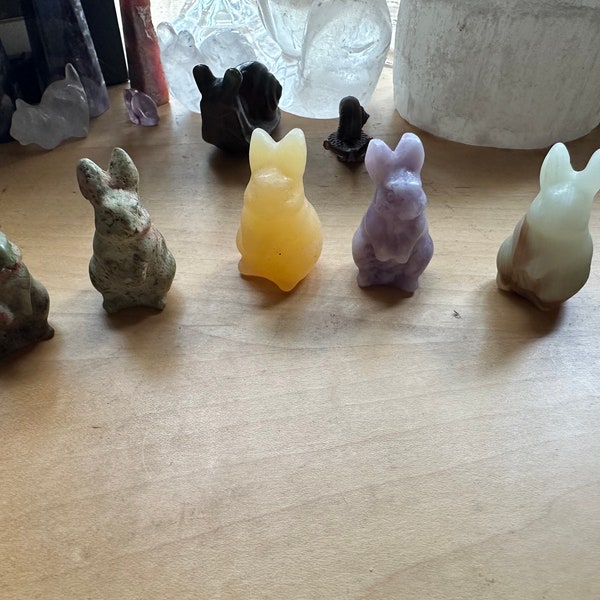 Unakite Bunnies - Ostara/Easter