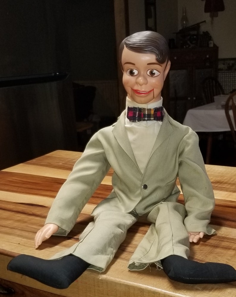 Vintage Famous String Mouth Operated Danny O' Day Ventriloquist Doll