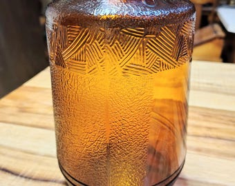 Orange Crush Soda Fountain Syrup Jar
