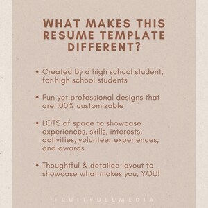 High School Resume Canva Template Printable College Graduation With No ...
