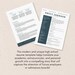 College Resume Canva Template for Students Printable High School ...