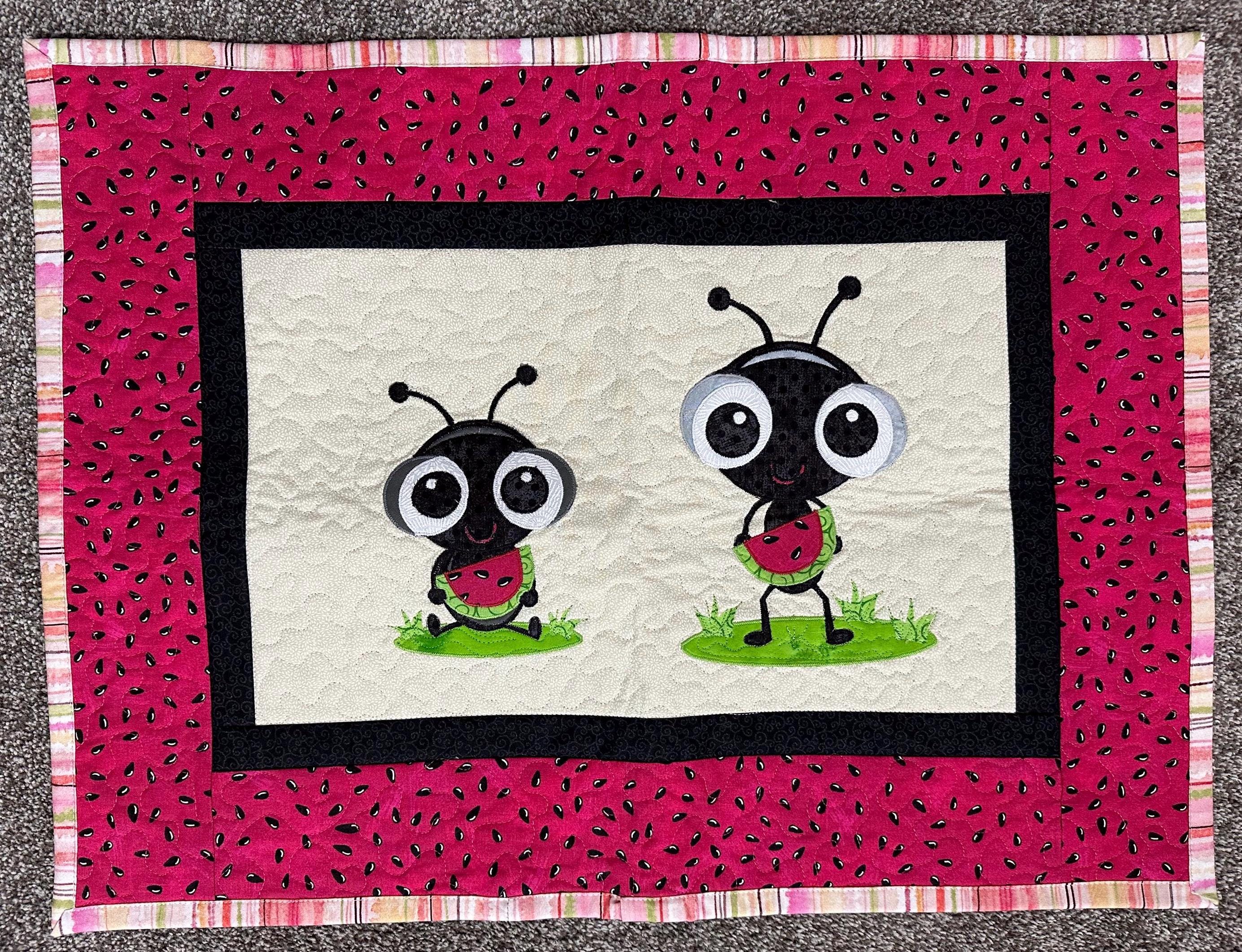 Watermelon and Ants Table Runner - Etsy