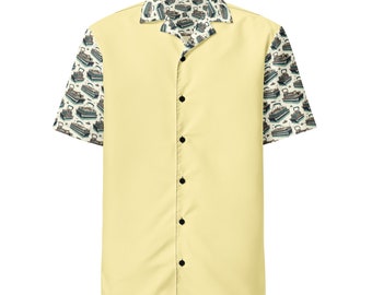 Pontoon Print Button Down Shirt