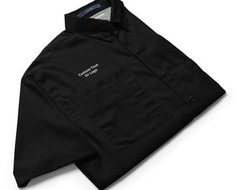 Embroidered Columbia Fishing Shirt | Custom Logo, UPF 40 (front and sleeve)