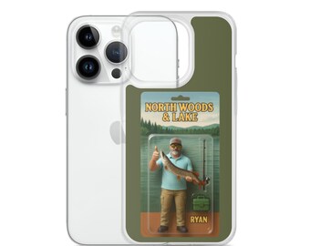 Custom Action Figure Phone Case | Personalized Cartoon Character Case | Unique Gift for Him or Her | Tough iPhone Cover