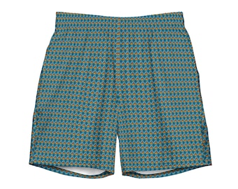 Bigfoot Swim Trunks: Funny Sasquatch Tube Shorts, UPF 50+