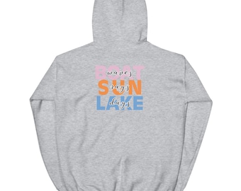 Cozy Lake Vibes Unisex Hoodie - Perfect for Every Adventure