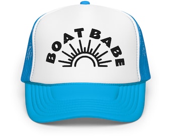 Boat Babe Foam Trucker Hat